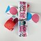 DIY 24yards 22mm(7/8'') Random Assorted Styles Cartoon Butterfly Owl Skull Flower Star Dot Grosgrain Ribbon Flower Bow Appliques Craft Packing Doll Decoration (24)